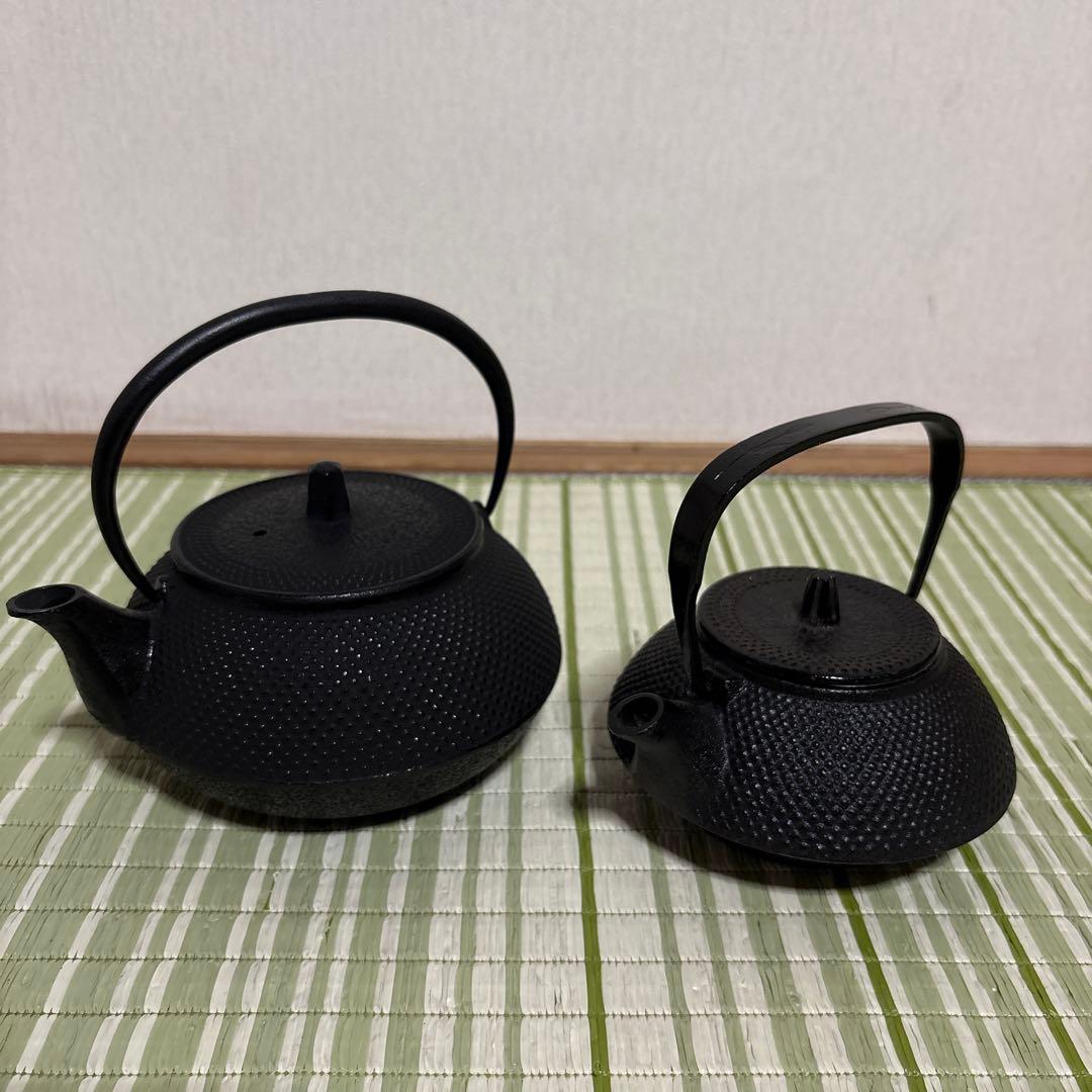 南部鉄器　岩鋳　三厳堂　急須　茶道具　工芸品　やかん　骨董品　置物　昭和　レトロ