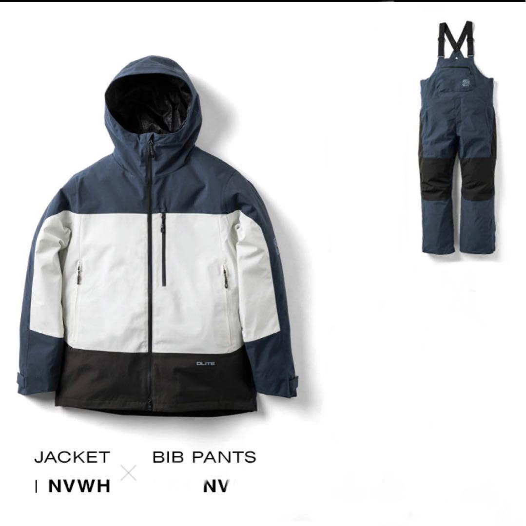 美品✨ 43DEGREES Dlite スノーボードウェア 上下セット Mサイズ