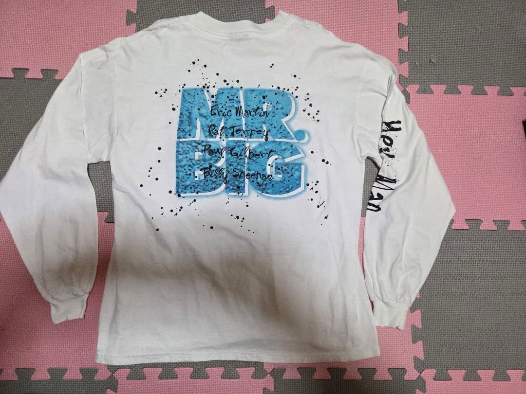 1996 MR.BIG ミスター・ビッグ バンドTシャツ ロンT 袖プリ