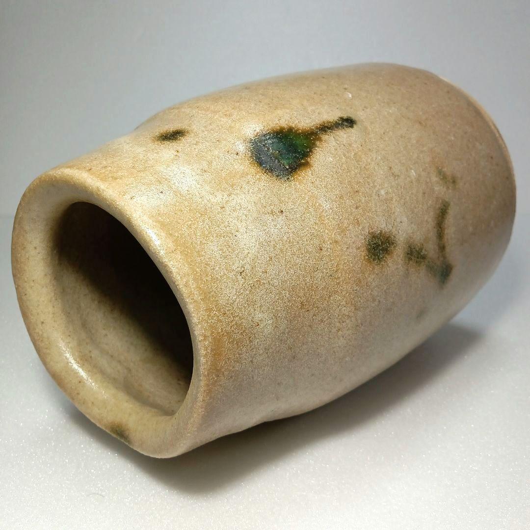 茶道具 黄瀬戸 花生 (花入) 藤原 一門