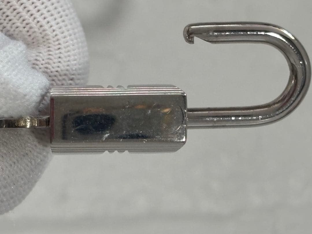 正規品　HERMES エルメス　カデナ　キー　鍵　パドロック　No.100