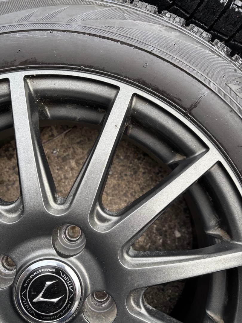 【17年製】VRX 175/65R15 ホイール付スタッドレス4本