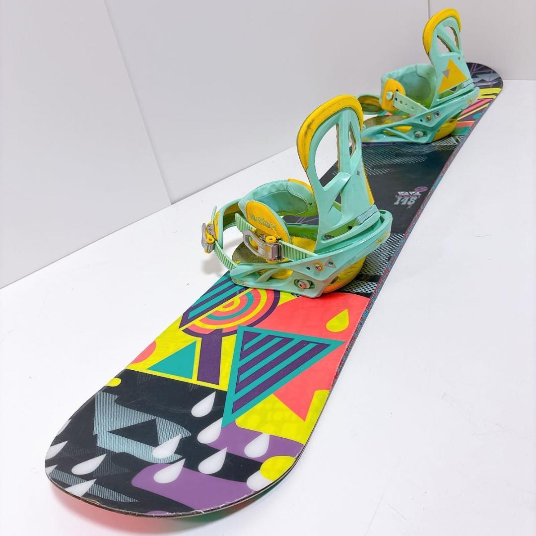 【初心者おすすめ 】 K2 Burton スノーボード　セット 148cm