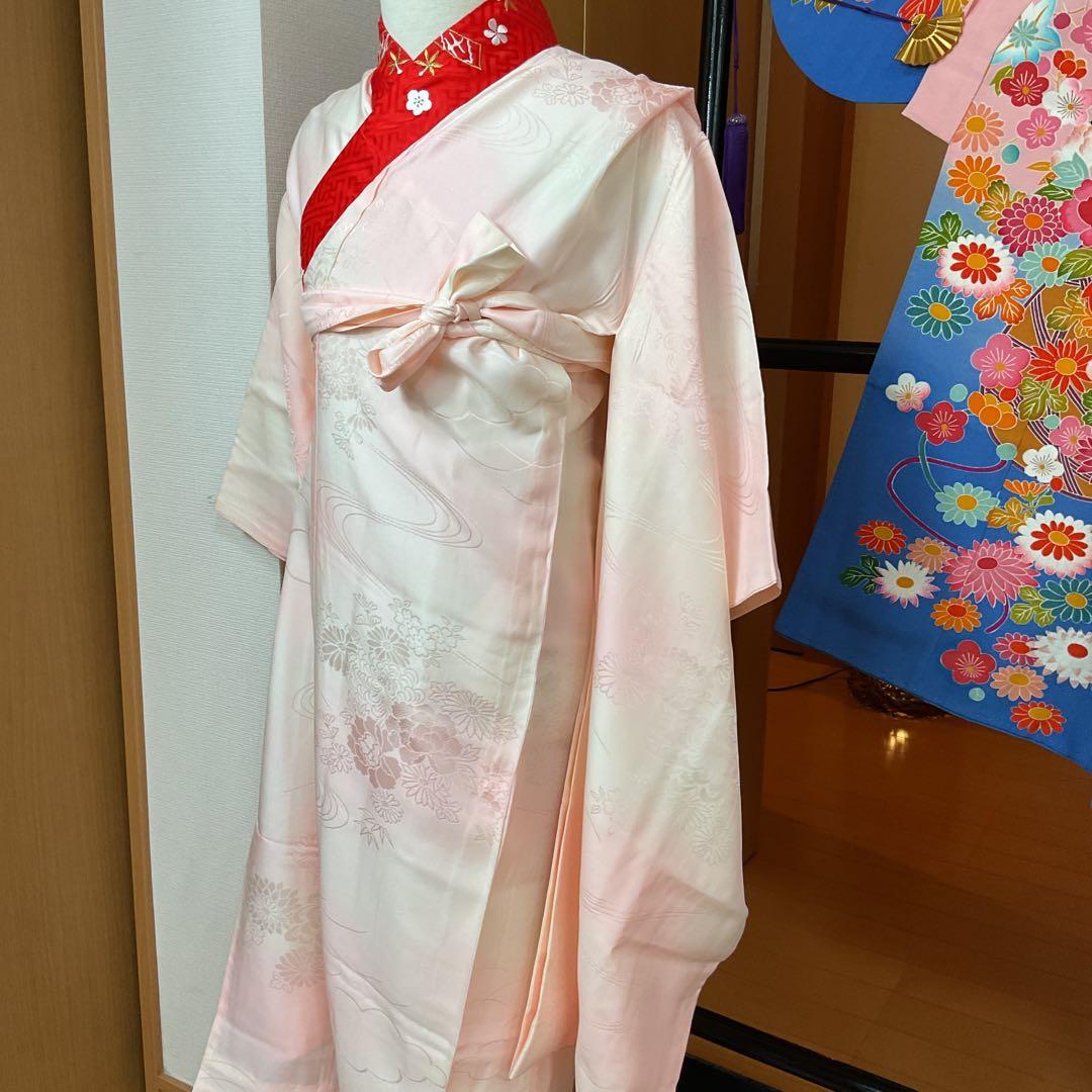 ぬぴぴNo.109 七五三　7歳　　正絹着物セット