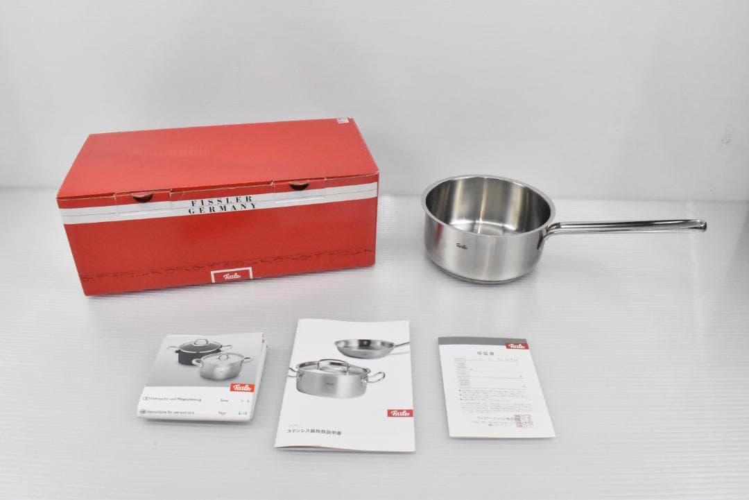 D611【展示品】フィスラー 16cm Fissler パリ ソースパン 片手鍋