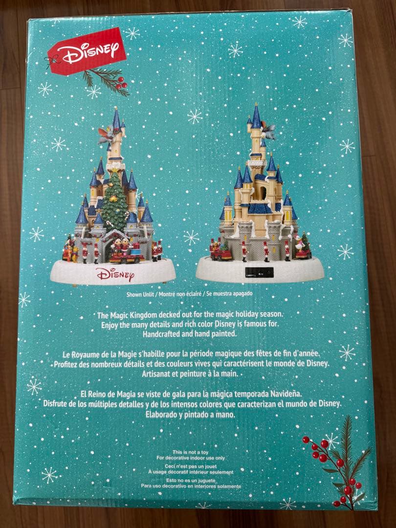 海外ディズニー クリスマスツリー LEDライト ミュージック