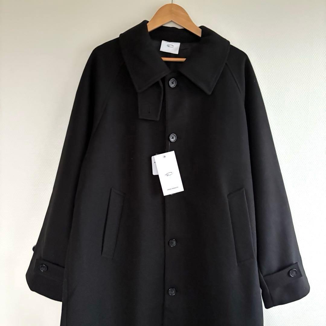 【新品】オーバーサイズ　ステンカラーコート　EMMA CLOTHES 大きめ　L