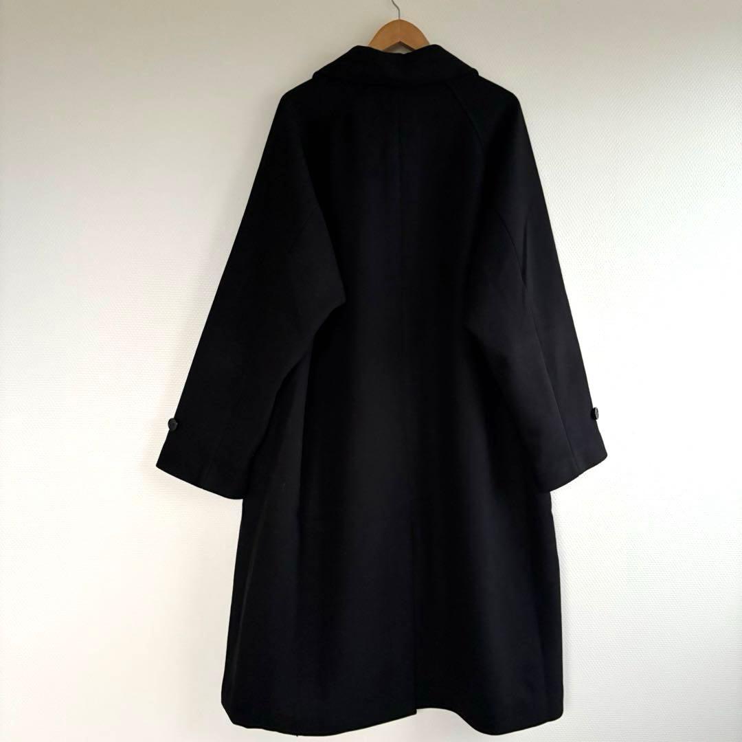 【新品】オーバーサイズ　ステンカラーコート　EMMA CLOTHES 大きめ　L