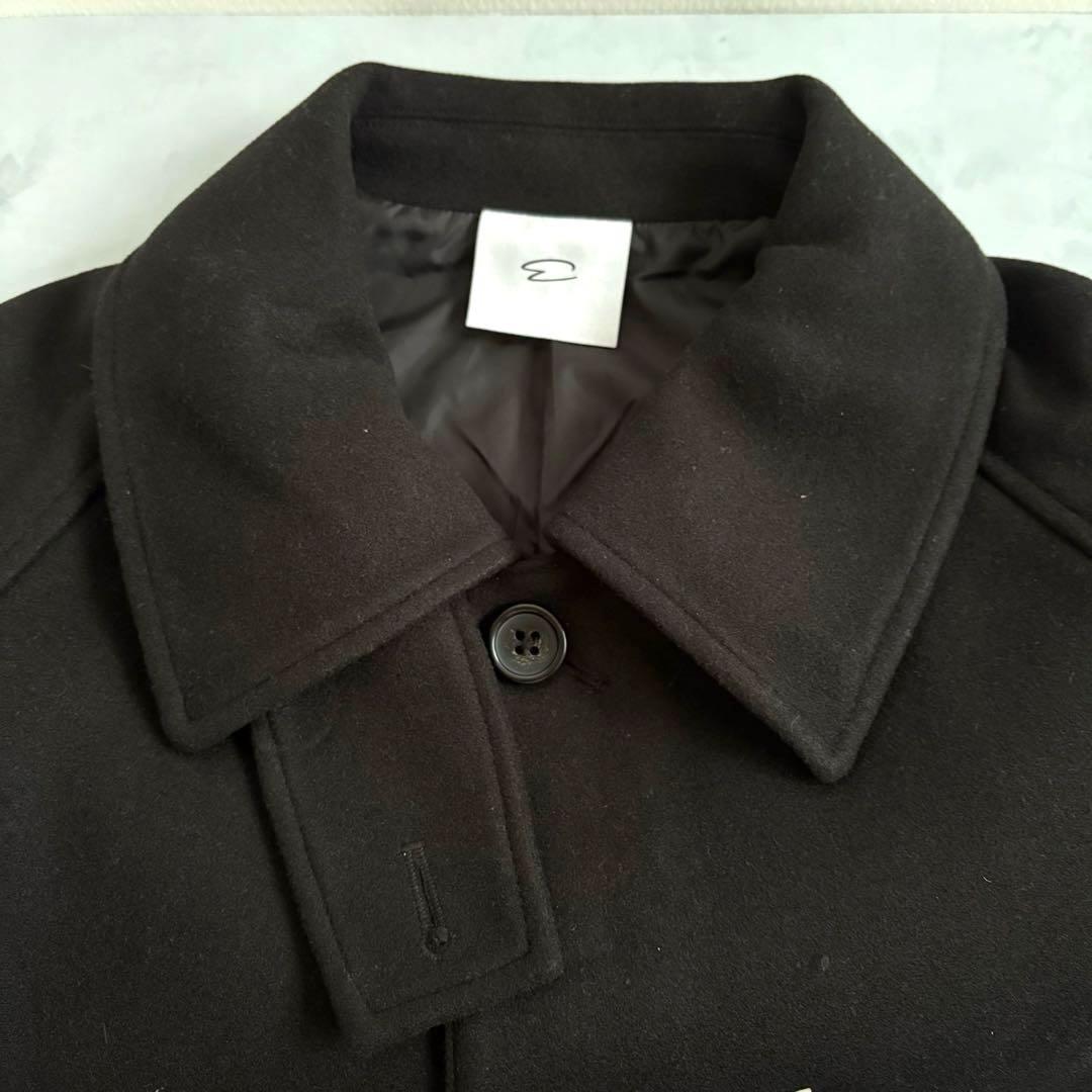 【新品】オーバーサイズ　ステンカラーコート　EMMA CLOTHES 大きめ　L