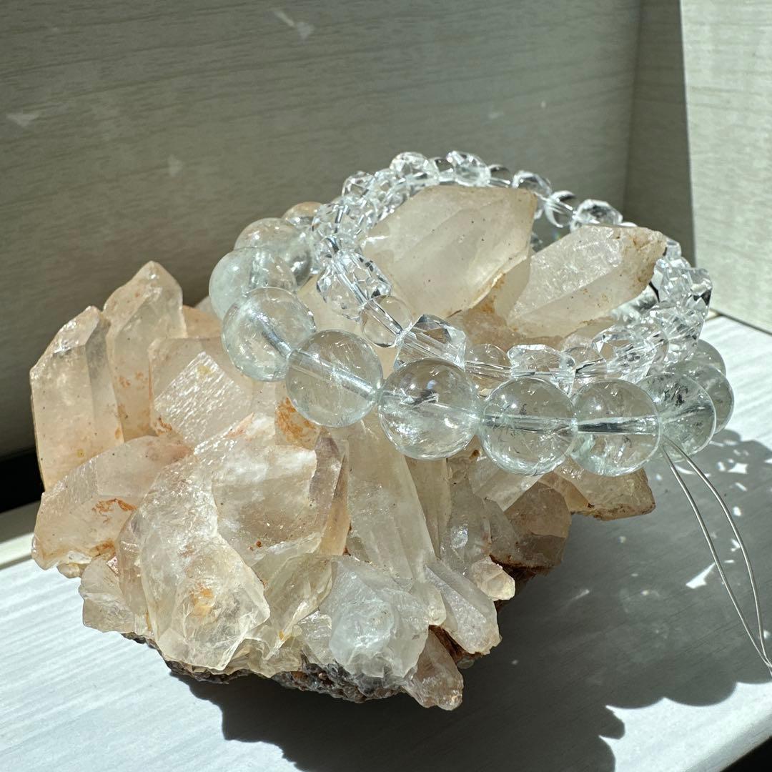綺麗✴︎ヒマラヤ水晶/原石✴︎結晶ザクザク/ヒマラヤクォーツクラスター／浄化