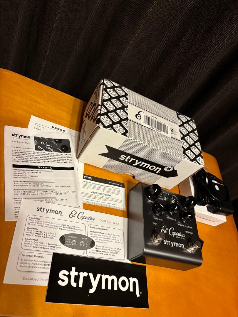 【美品】Strymon El Capistan テープエコー