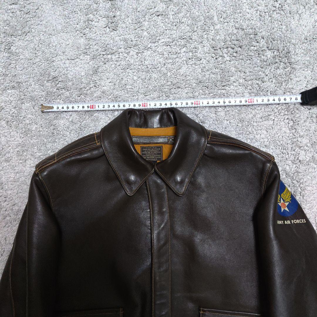 BuzzRickson's 赤リブ A-2ジャケット サイズ34