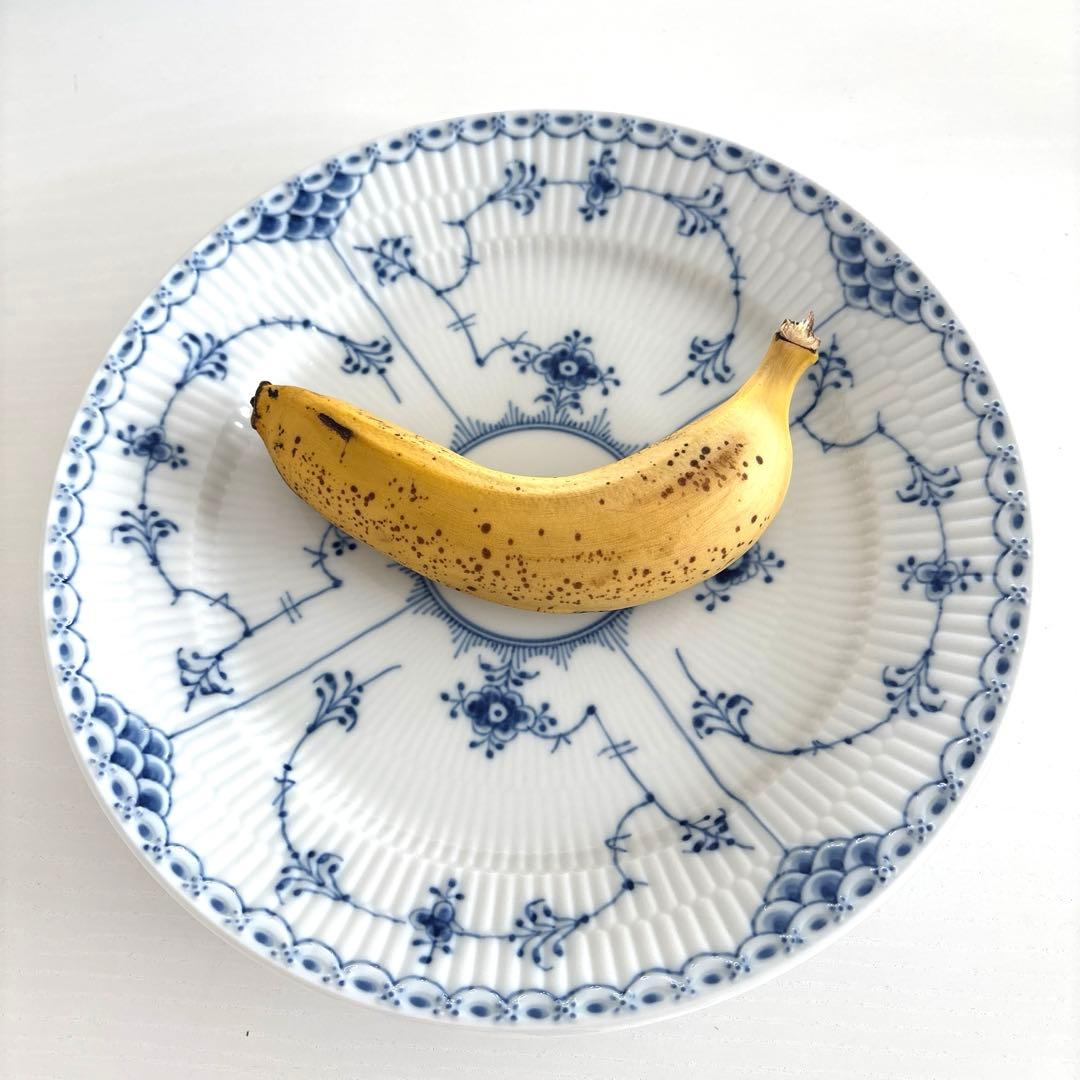 ロイヤルコペンハーゲン　ブルーフルーテッドハーフレースプレート　27cm 6枚