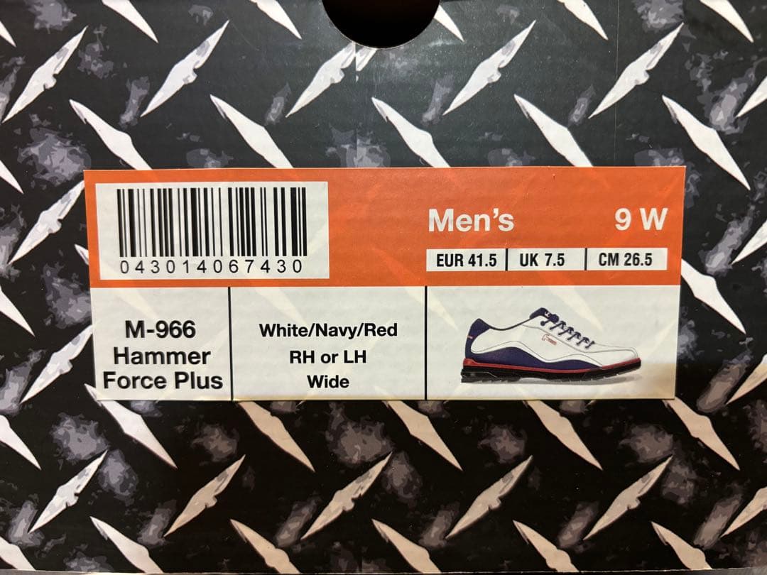 Hammer プロ フレックス フュージョン 26,5cm ボウリングシューズ