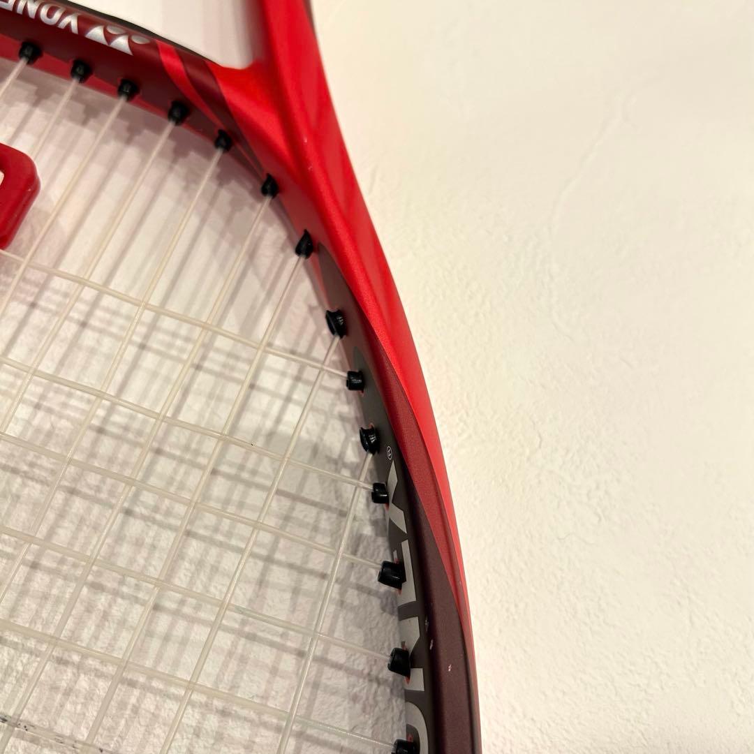 美品✨YONEX ヨネックス VCORE100 Vコア グリップ2 レッド　硬式