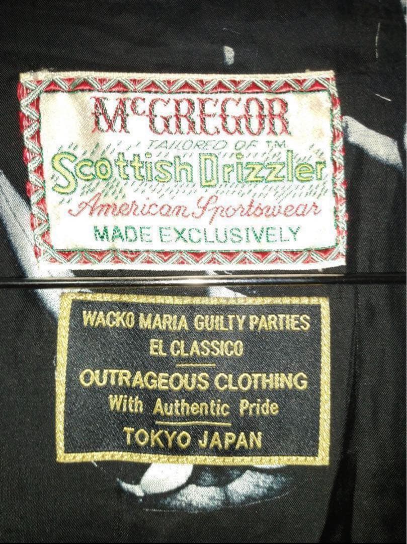 wackomaria✖︎McGREGOR ベロアジャケット ドリズラージャケット