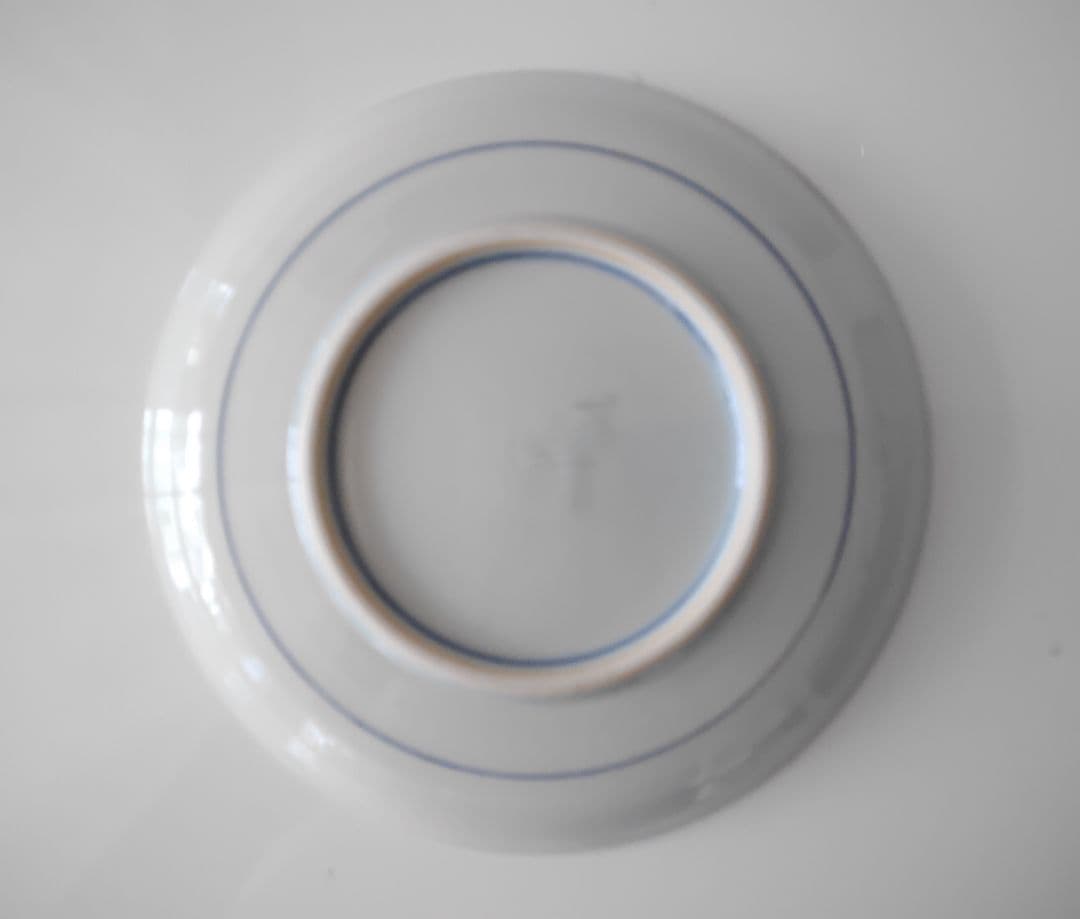 唐草牡丹絵　五寸皿(5枚) 　手造　手描　山口洋一　作家物　有田焼