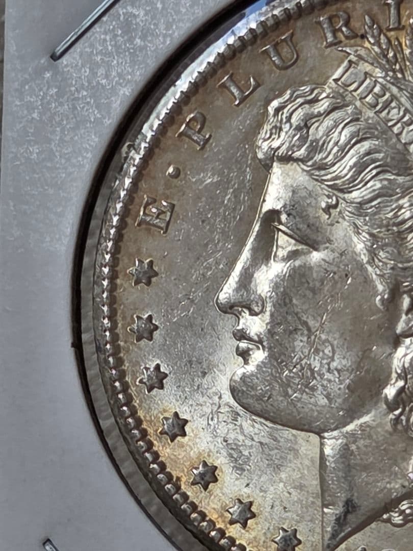 アメリカ合衆国　モルガンダラー銀貨　1900 O　ダイクラッシュ(極印破損)