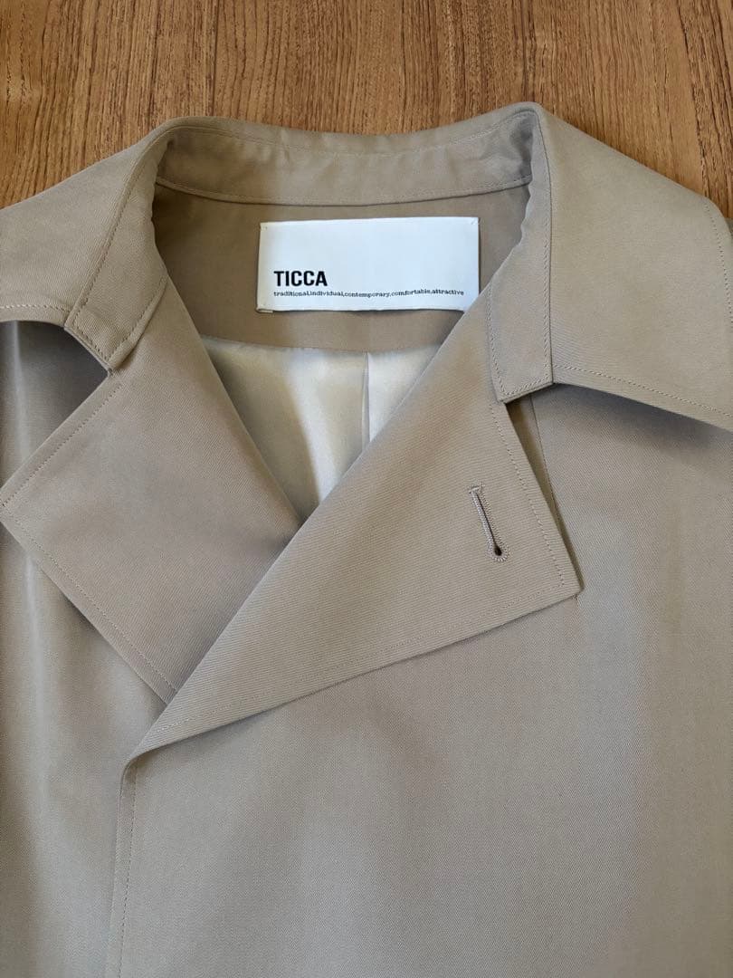 【超美品】TICCA ティッカ テントトレンチコート