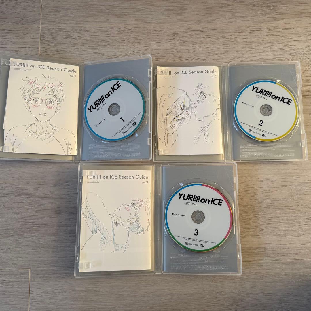 【正規品】ユーリ‼︎! on ICE 全6巻セット 収納BOX おまけ付き