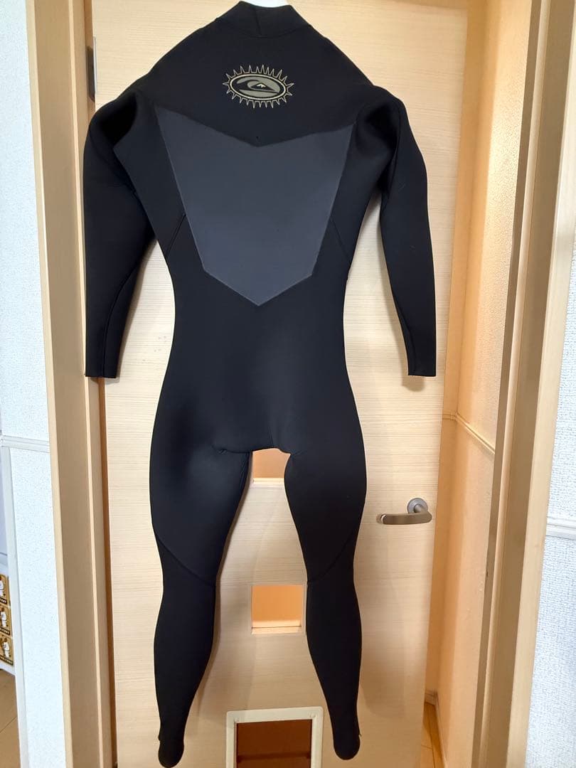 【お得用！】Quiksilver フルスーツ ブラック　5mm メンズ