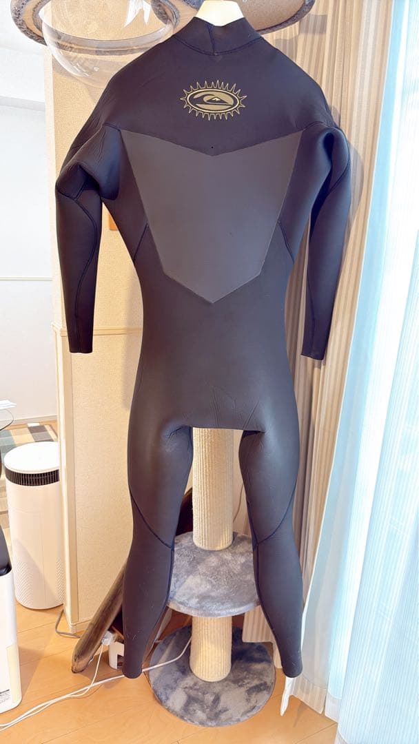 【お得用！】Quiksilver フルスーツ ブラック　5mm メンズ