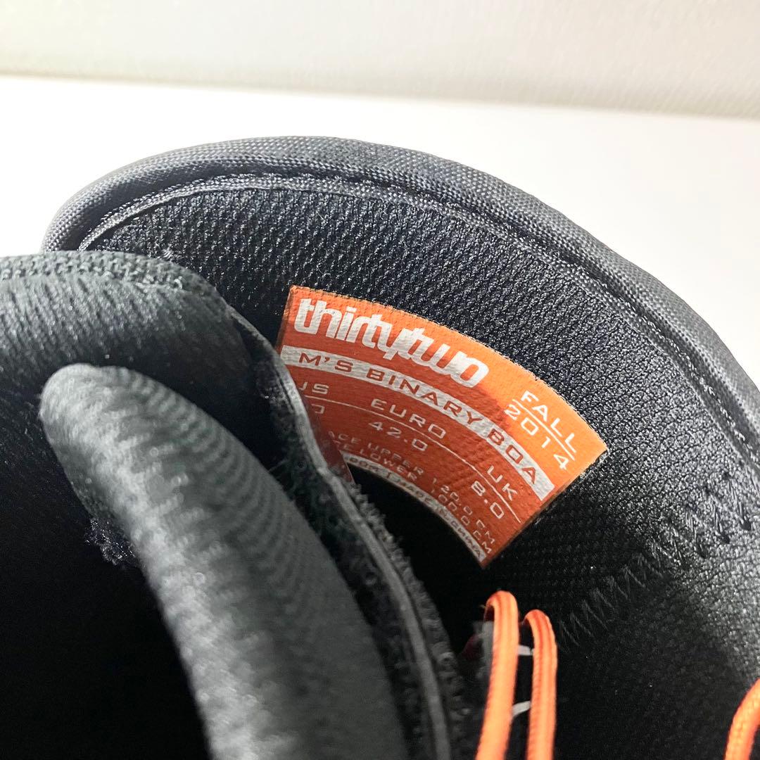 thirtytwo 27cm スノーボードブーツ ブラック サーティーツー ボア