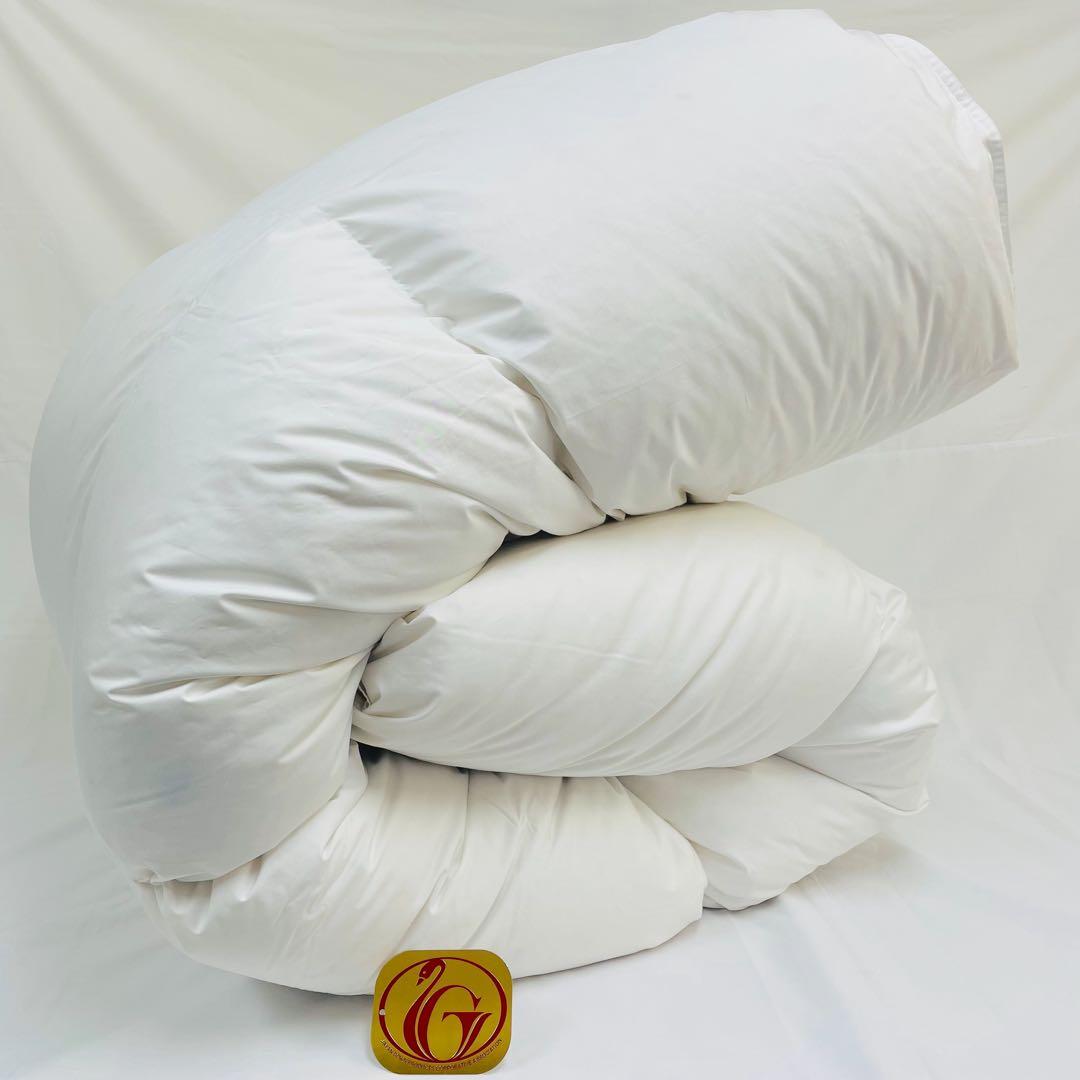 羽毛布団 シングル ホテル仕様 ニューゴールド 日本製 150×210cm