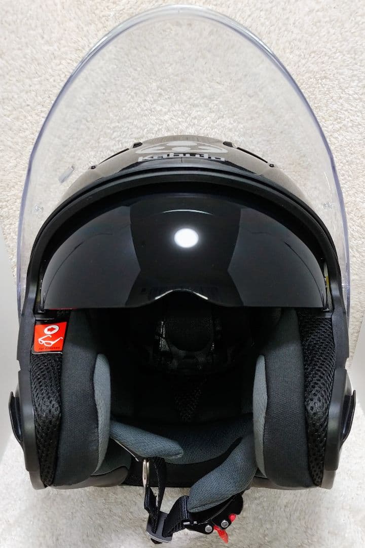 ポ*ン様 【ジェットヘルメット】OGK KABUTO EXCEED ブラックメタ