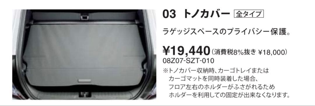 ホンダ CR-Z 純正オプション トノカバー　美品
