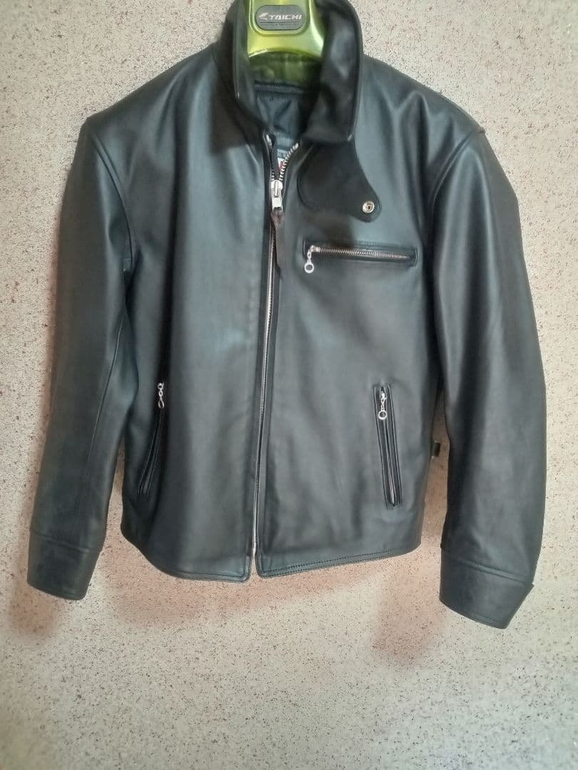 NANKAI シングルレザーライダースジャケット