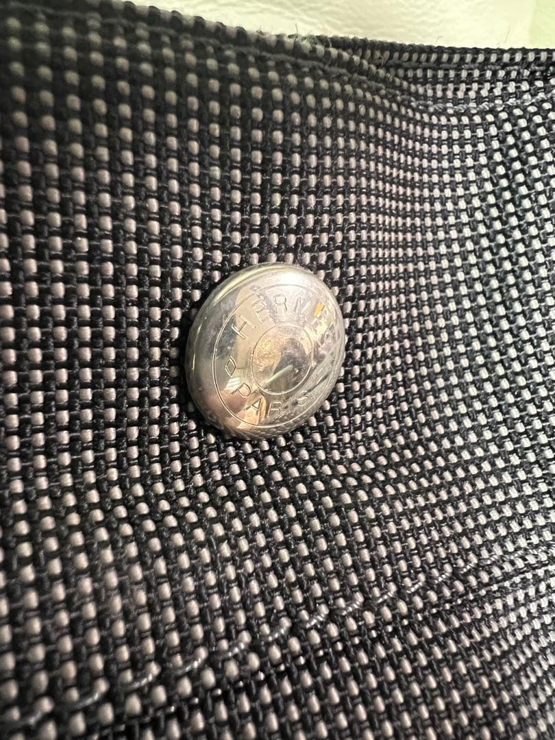 HERMES(エルメス) エールライン トートバッグ キャンバス