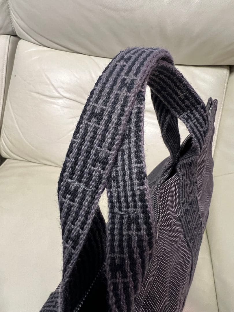 HERMES(エルメス) エールライン トートバッグ キャンバス