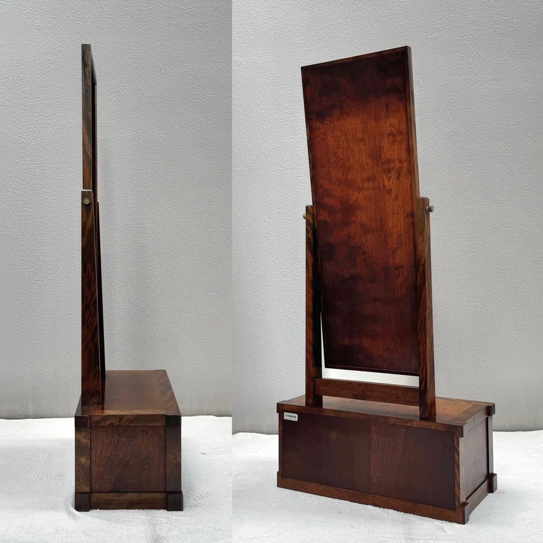 美品✴︎九州民芸 ミズメザクラ 樺材 ドレッサー 鏡台 民芸家具 引出し付 高級