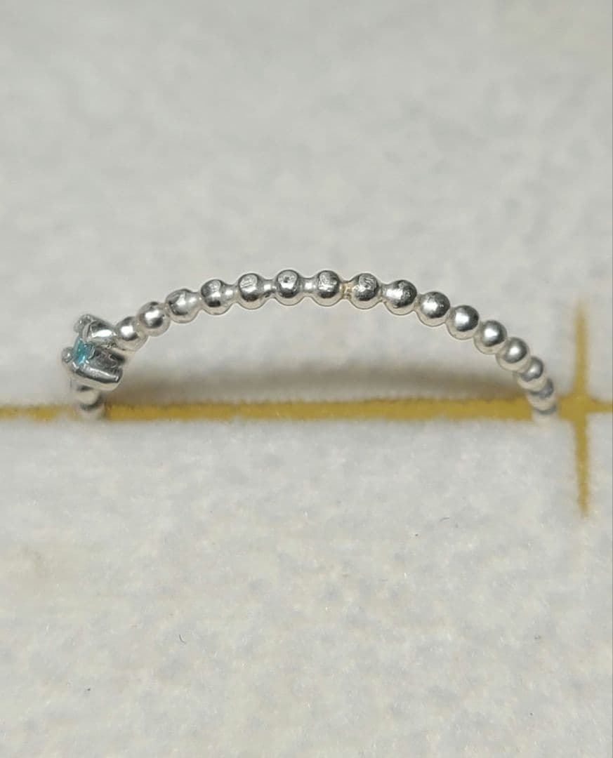 ★ブラジルバターリャパライバトルマリンリングSV925★