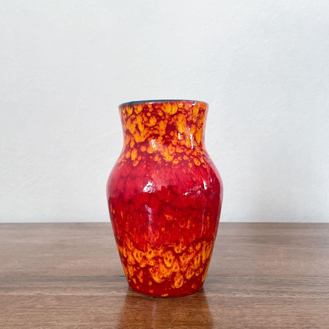 【ドイツ Scheurichの花瓶 】ミッドセンチュリー ヴィンテージ 324