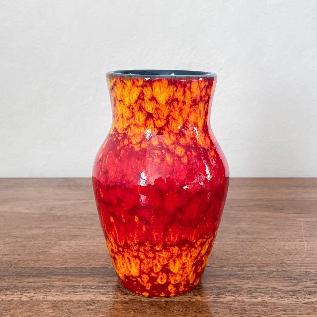 【ドイツ Scheurichの花瓶 】ミッドセンチュリー ヴィンテージ 324