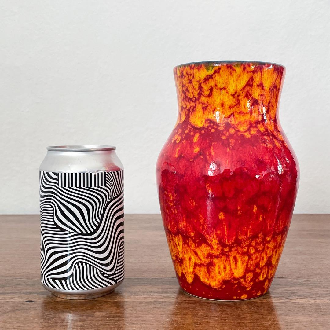 【ドイツ Scheurichの花瓶 】ミッドセンチュリー ヴィンテージ 324