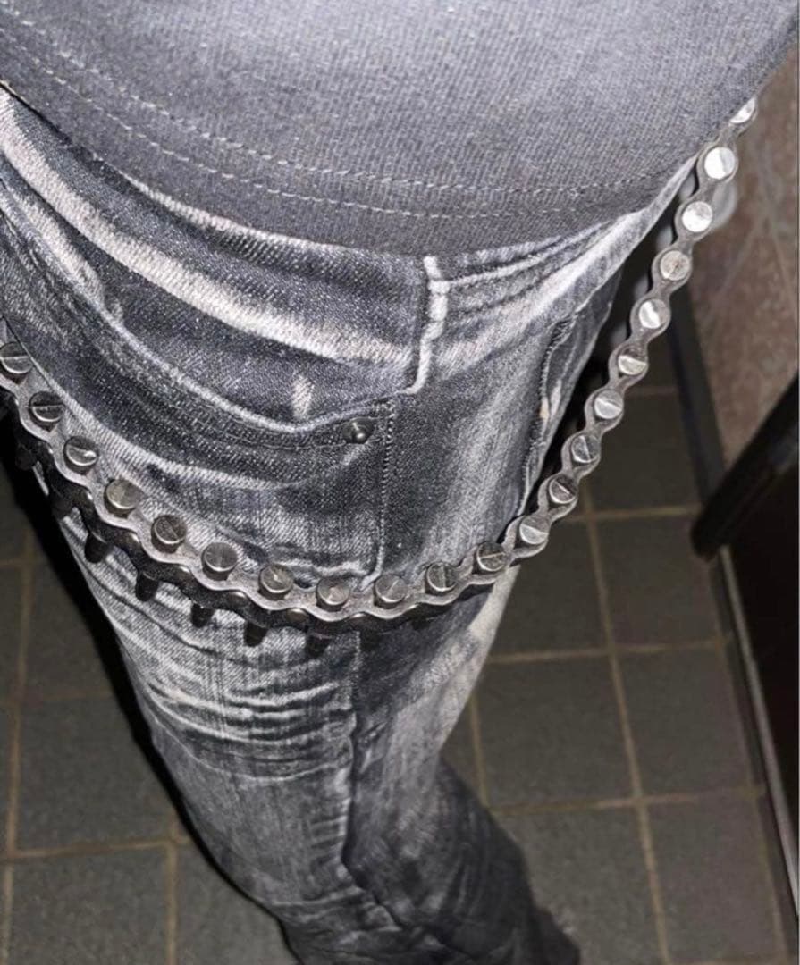 00s 希少 弾丸ベルト パンク　y2k グランジ　平成 お兄系