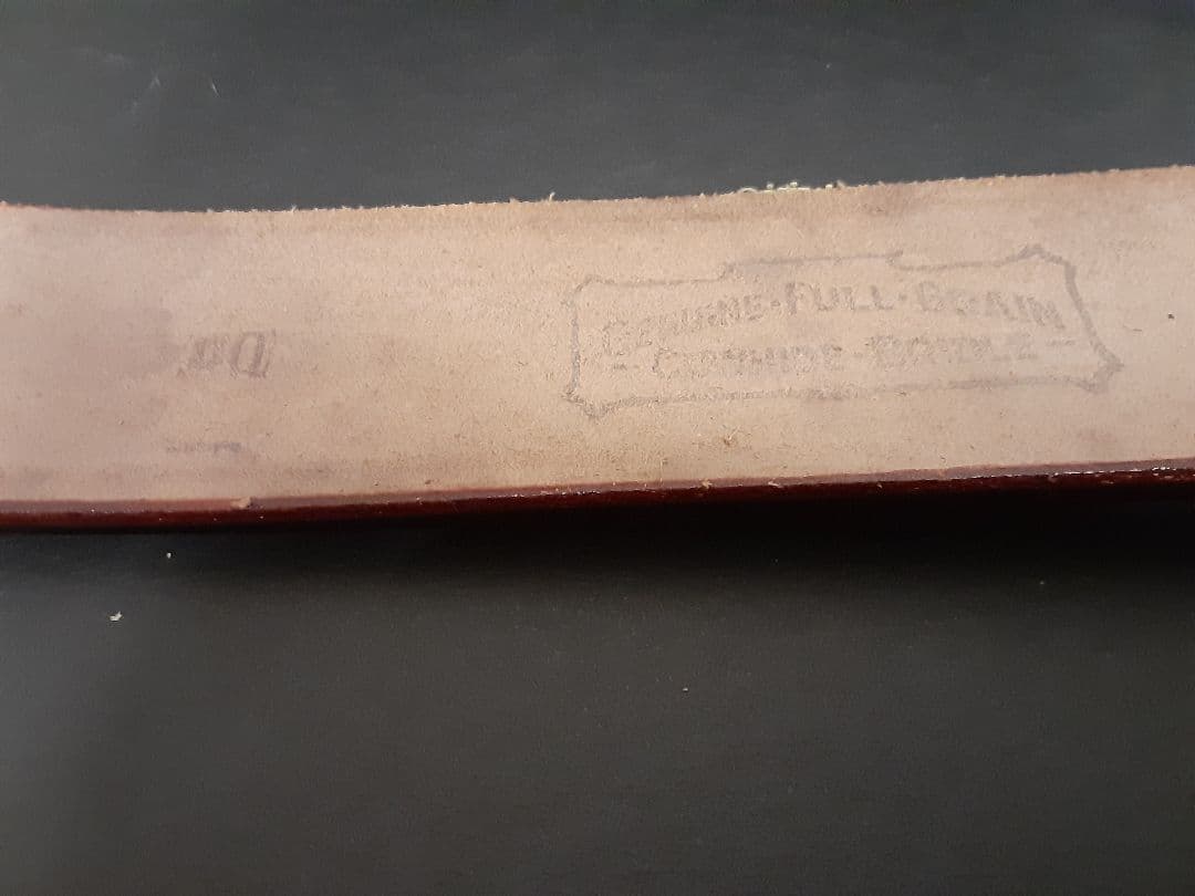 1960年代OLD BROWN GARRISON BELTギャリソンベルト