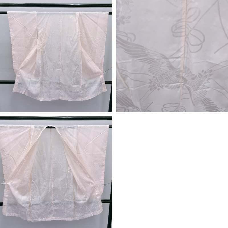 ★4059★ 子供着物 七五三 女の子 四つ身 襦袢付き