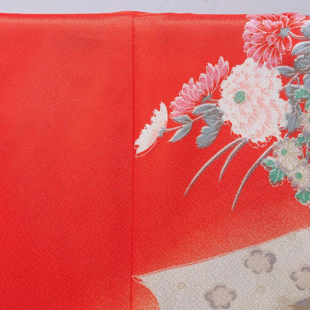 ★4059★ 子供着物 七五三 女の子 四つ身 襦袢付き