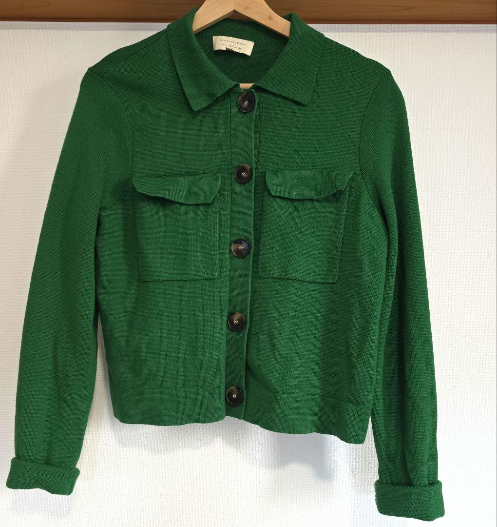 Sezane Betty cardigan セザンヌのメリノウールカーディガンM