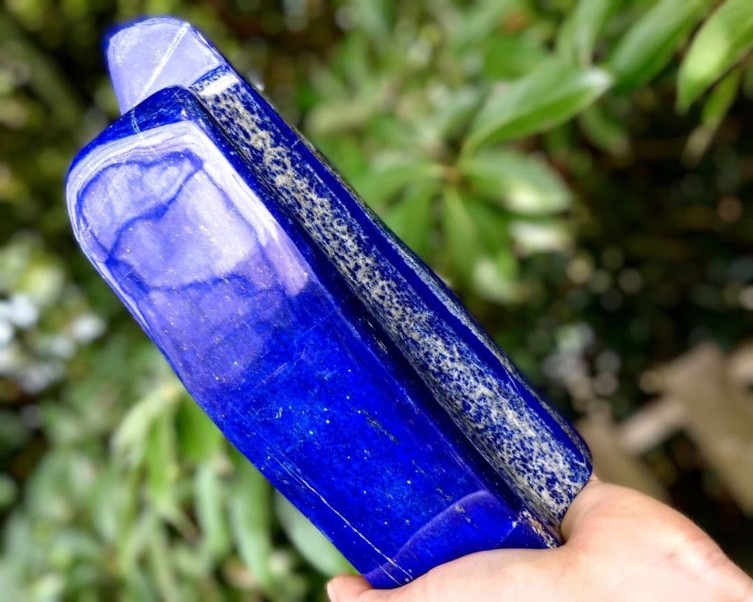 ✨セール中✨ラピスラズリ 約3320g アフガニスタン産 天然無着色磨石