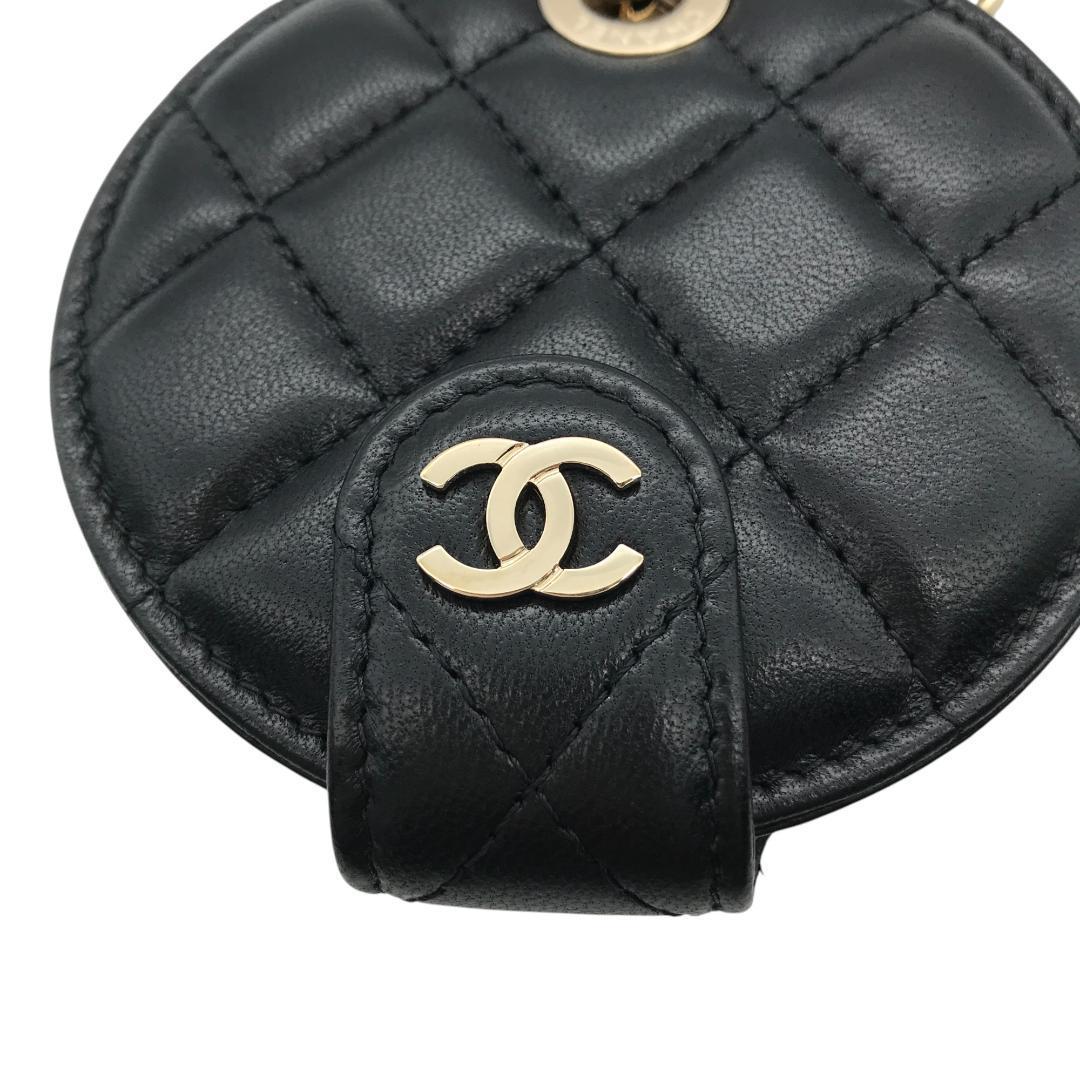 【未使用品】CHANEL シャネル ネームタグ ココマーク マトラッセ