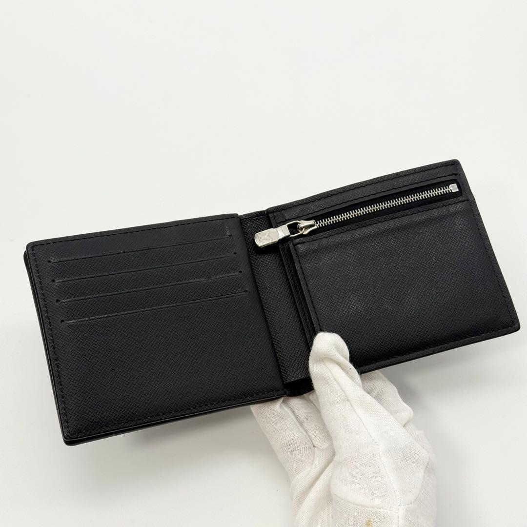 ✨極美品現行品✨ルイヴィトン ダミエグラフィット アメリゴ NM 二つ折り財布黒