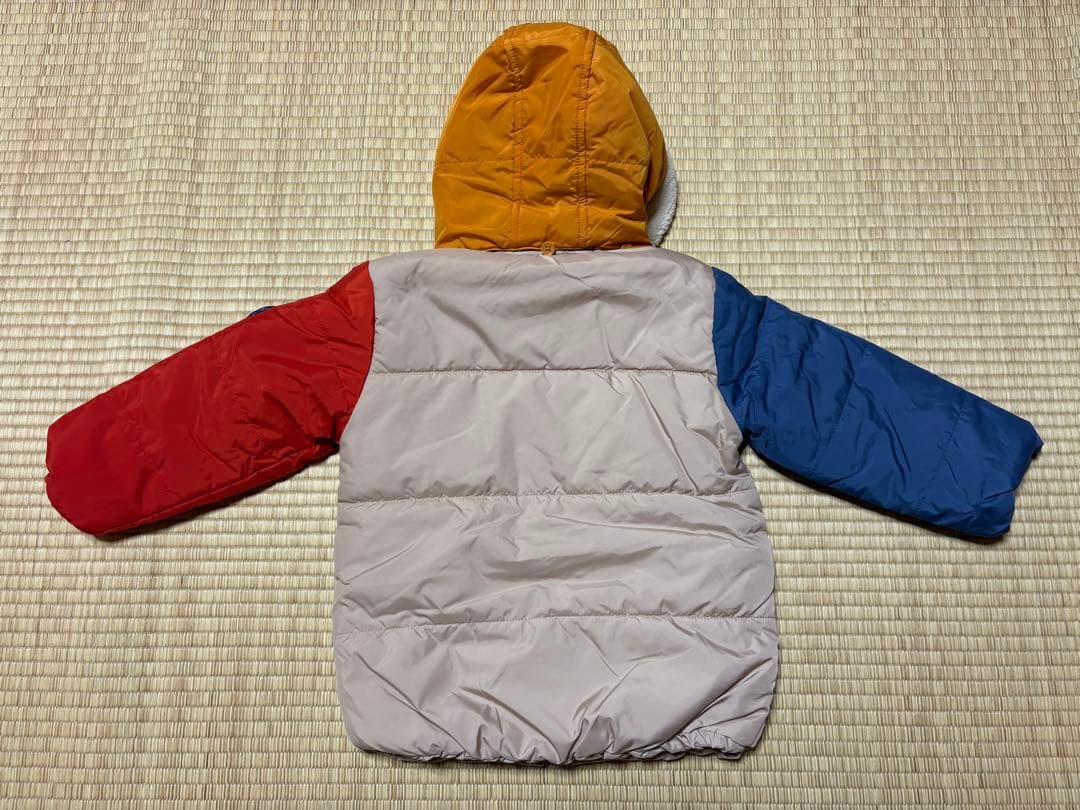 【新品タグ付き】ミキハウス　ホットビスケッツ　アウター 中綿　90サイズ