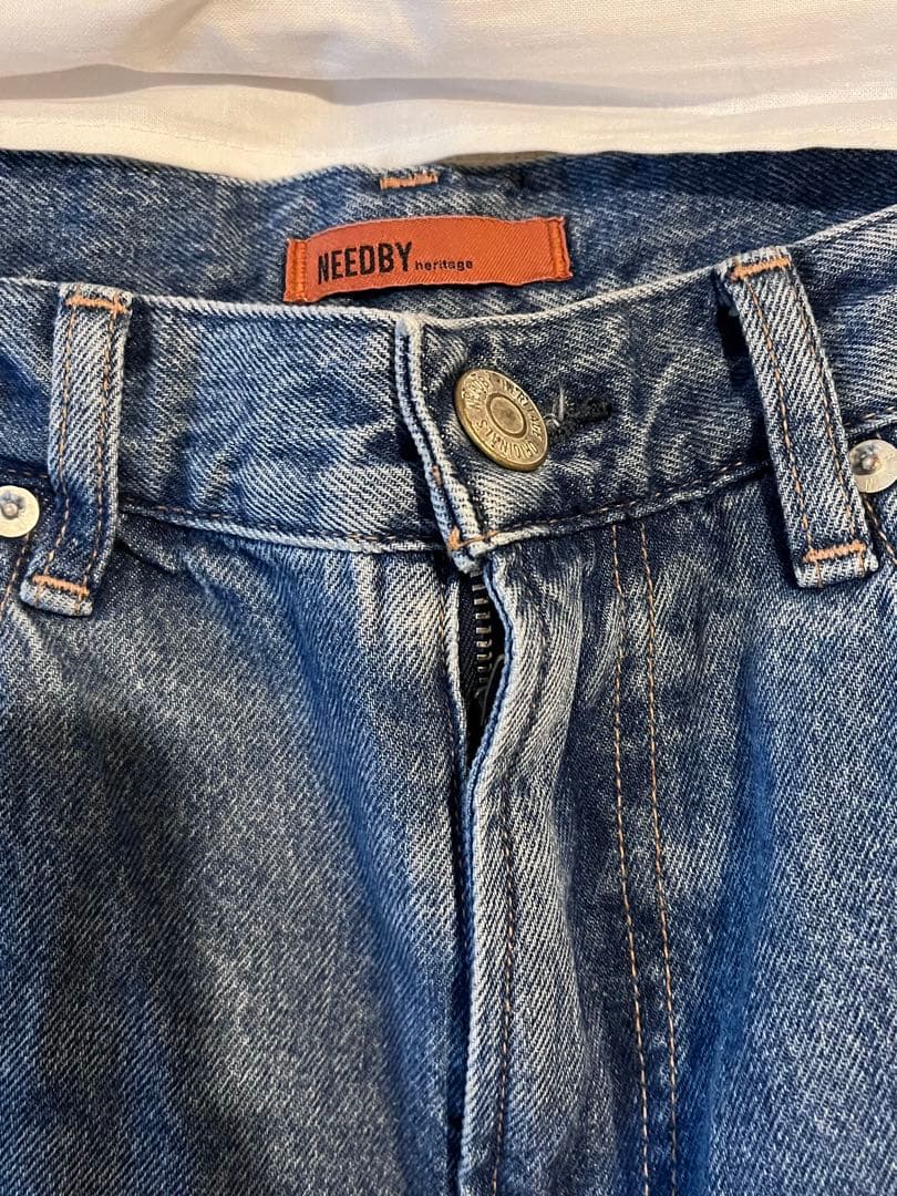 NEEDBY heritage TONY テーパードデニム 未使用新品タグ付き