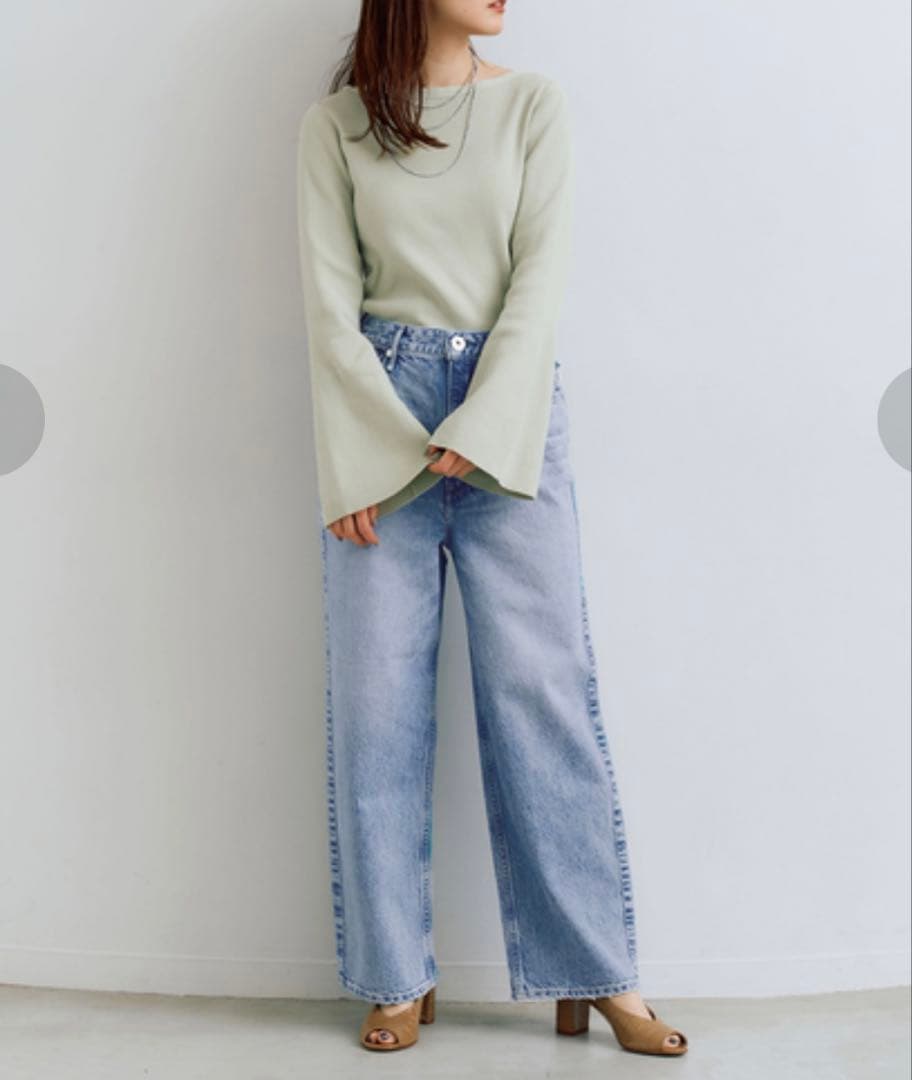 upper hights/IENA別注/THE ROGUE ワイドデニム/25