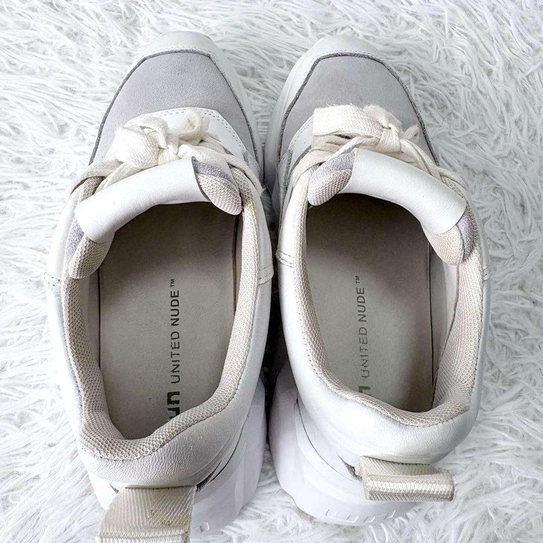 UNITED NUDE Space Kick Max 厚底スニーカー 白38